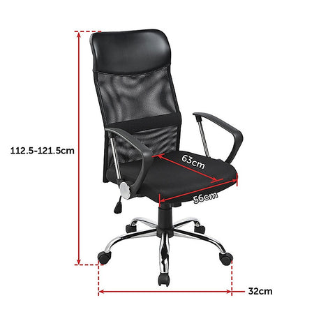 Black Executive Ergonomic Office Chair