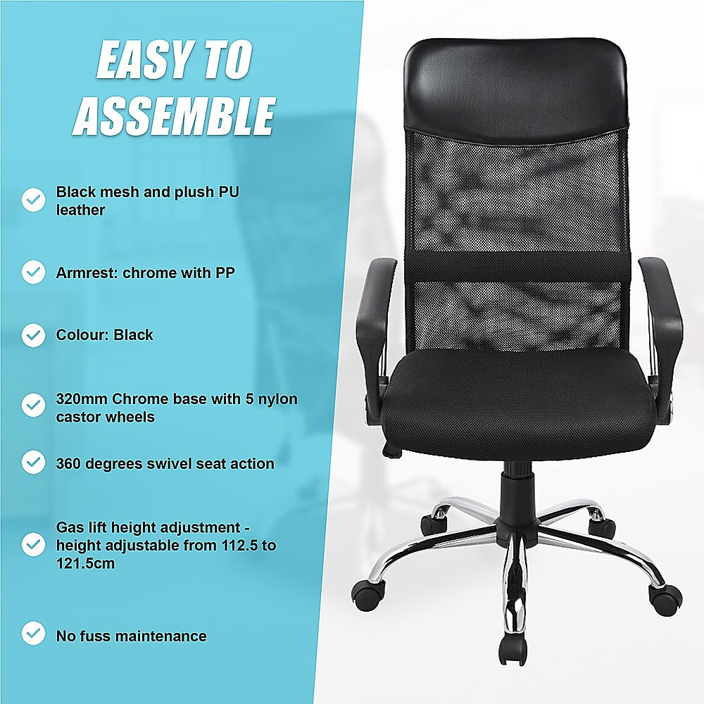 Black Executive Ergonomic Office Chair