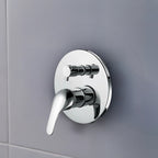 Chrome Bathroom Shower Wall Mixer Diverter w/ WaterMark