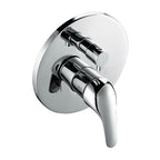Chrome Bathroom Shower Wall Mixer Diverter w/ WaterMark