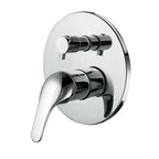 Chrome Bathroom Shower Wall Mixer Diverter w/ WaterMark