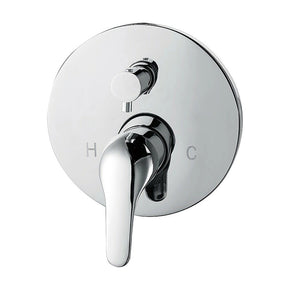 Chrome Bathroom Shower Wall Mixer Diverter w/ WaterMark
