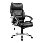 Executive PU Leather Office Chair - Black