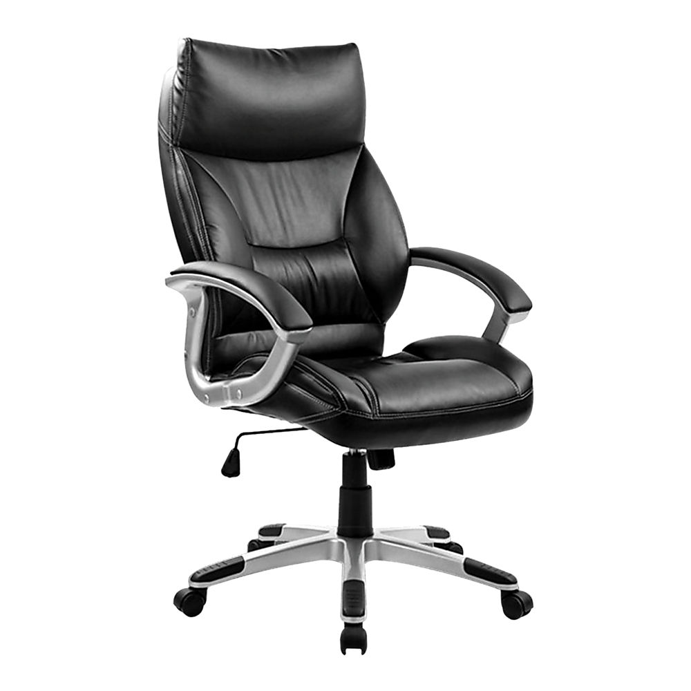 Executive PU Leather Office Chair - Black