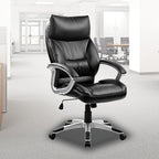 Executive PU Leather Office Chair - Black