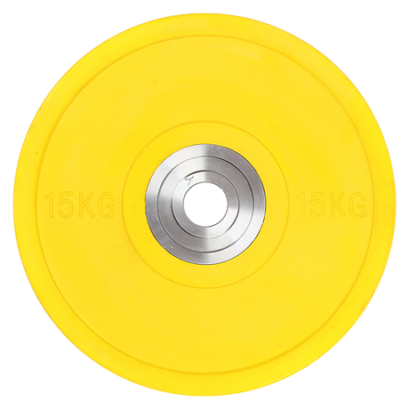 15KG PRO Olympic Rubber Bumper Plate