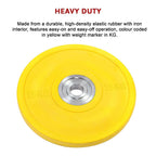15KG PRO Olympic Rubber Bumper Plate