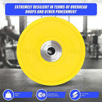 15KG PRO Olympic Rubber Bumper Plate