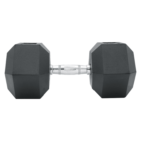 10KG Commercial Rubber Hex Dumbbell Gym Weight