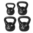 4pcs Exercise Kettle Bell Weight Set 20KG