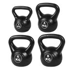 4pcs Exercise Kettle Bell Weight Set 20KG