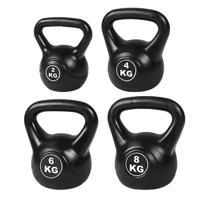 4pcs Exercise Kettle Bell Weight Set 20KG