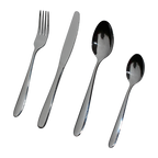 32 Piece Stainless Steel Cutlery Set Knives Fork Spoon Teaspoon