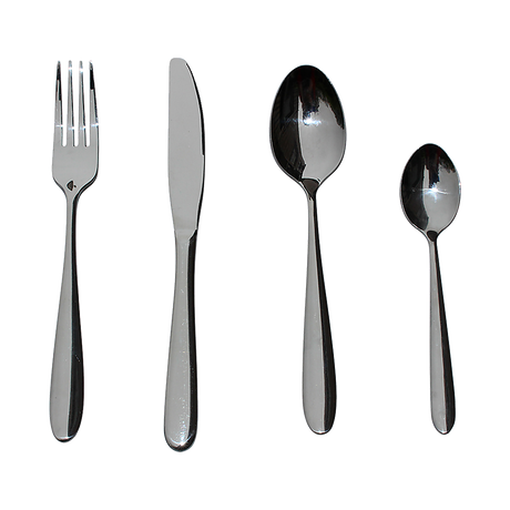 32 Piece Stainless Steel Cutlery Set Knives Fork Spoon Teaspoon