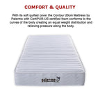 Palermo Contour 20cm Encased Coil Mattress