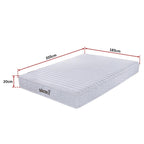 Palermo Contour 20cm Encased Coil Mattress