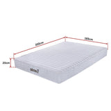 Palermo Contour 20cm Encased Coil Mattress