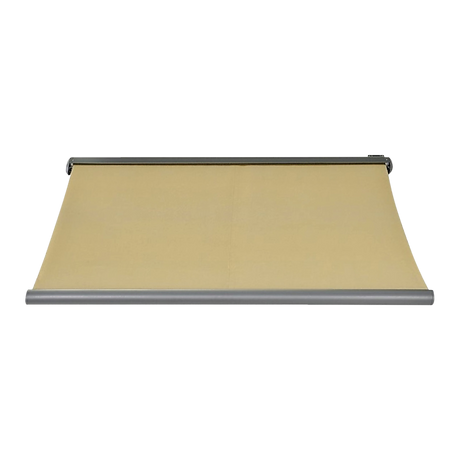 5.0m x 3.0m Retractable Folding Arm Awning Heavy Duty Full Cassette Motorised