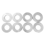 Chrome Metric Fractional Olympic Weight Plates 0.25 - 1.0kg