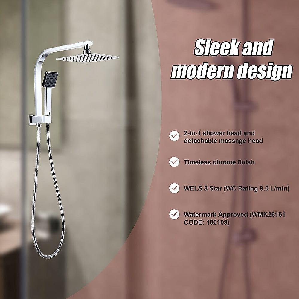 Allure Home 2-in-1 Massage Shower Mixer