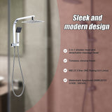 Allure Home 2-in-1 Massage Shower Mixer