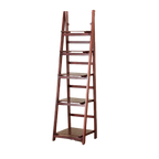 5-Tier Elegant Wooden Ladder Shelf