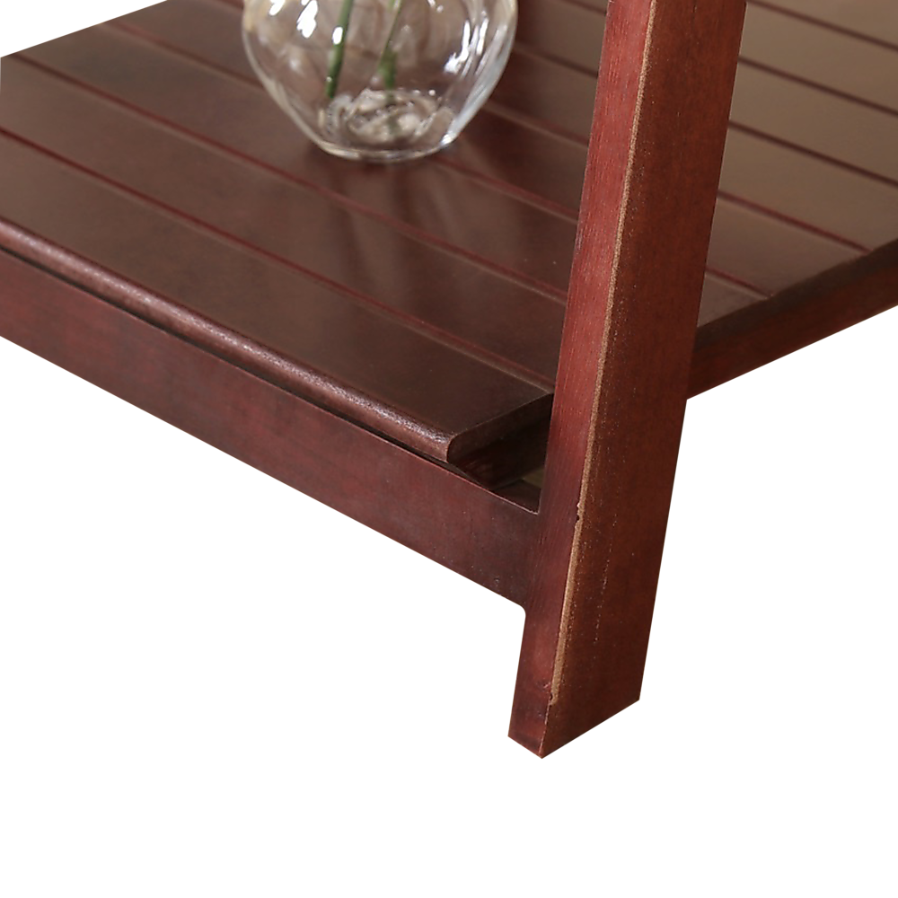 5-Tier Elegant Wooden Ladder Shelf