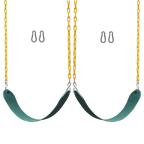 Heavy Duty Playground Swing Set - 2 Pack