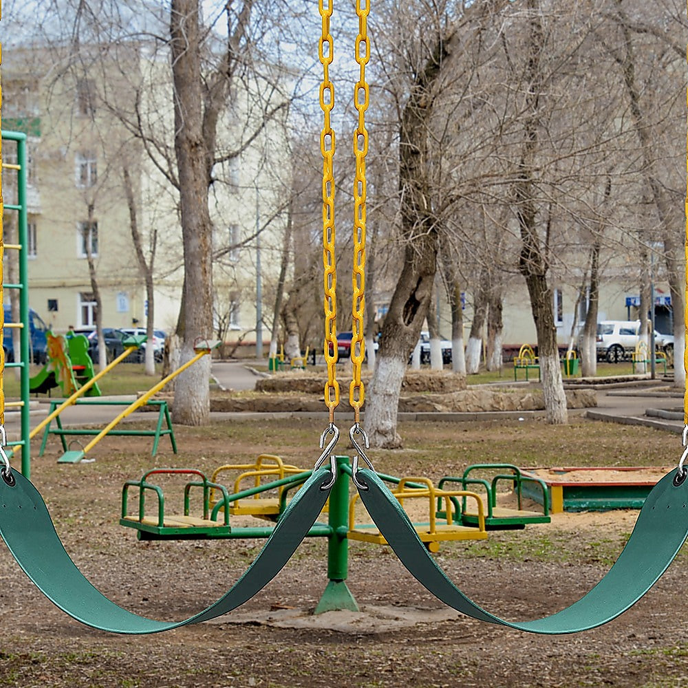 Heavy Duty Playground Swing Set - 2 Pack