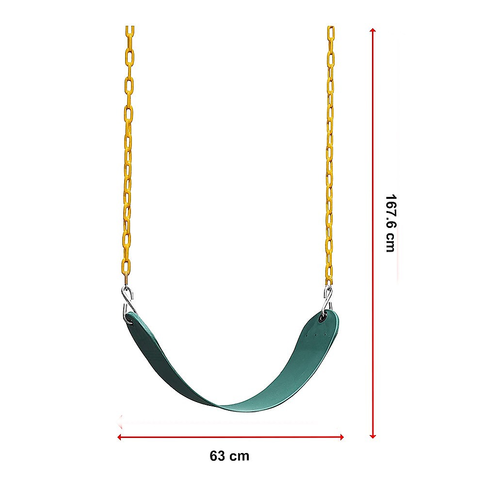 Heavy Duty Playground Swing Set - 2 Pack