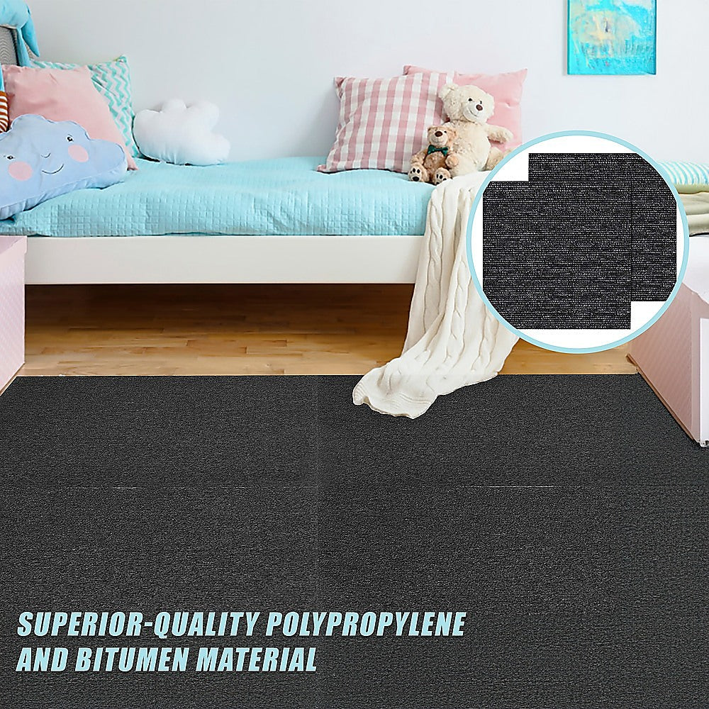 Premium Charcoal Carpet Tiles for Heavy Use