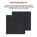 Premium Charcoal Carpet Tiles for Heavy Use