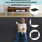 Premium Charcoal Carpet Tiles for Heavy Use