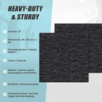 Premium Charcoal Carpet Tiles for Heavy Use