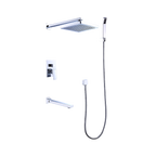 Luxurious 8" Rain Shower Head Mixer Set