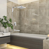 Luxurious 8" Rain Shower Head Mixer Set