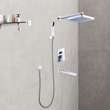 Luxurious 8" Rain Shower Head Mixer Set