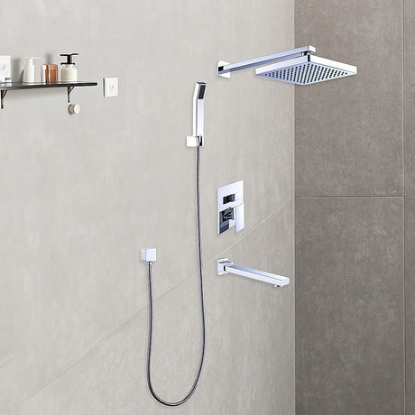 Luxurious 8" Rain Shower Head Mixer Set