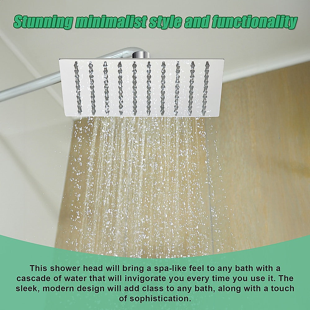 Della Francesca 200mm Polished Chrome Shower Head