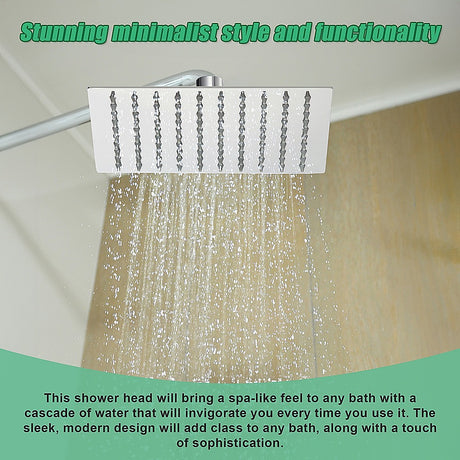 Della Francesca 200mm Polished Chrome Shower Head