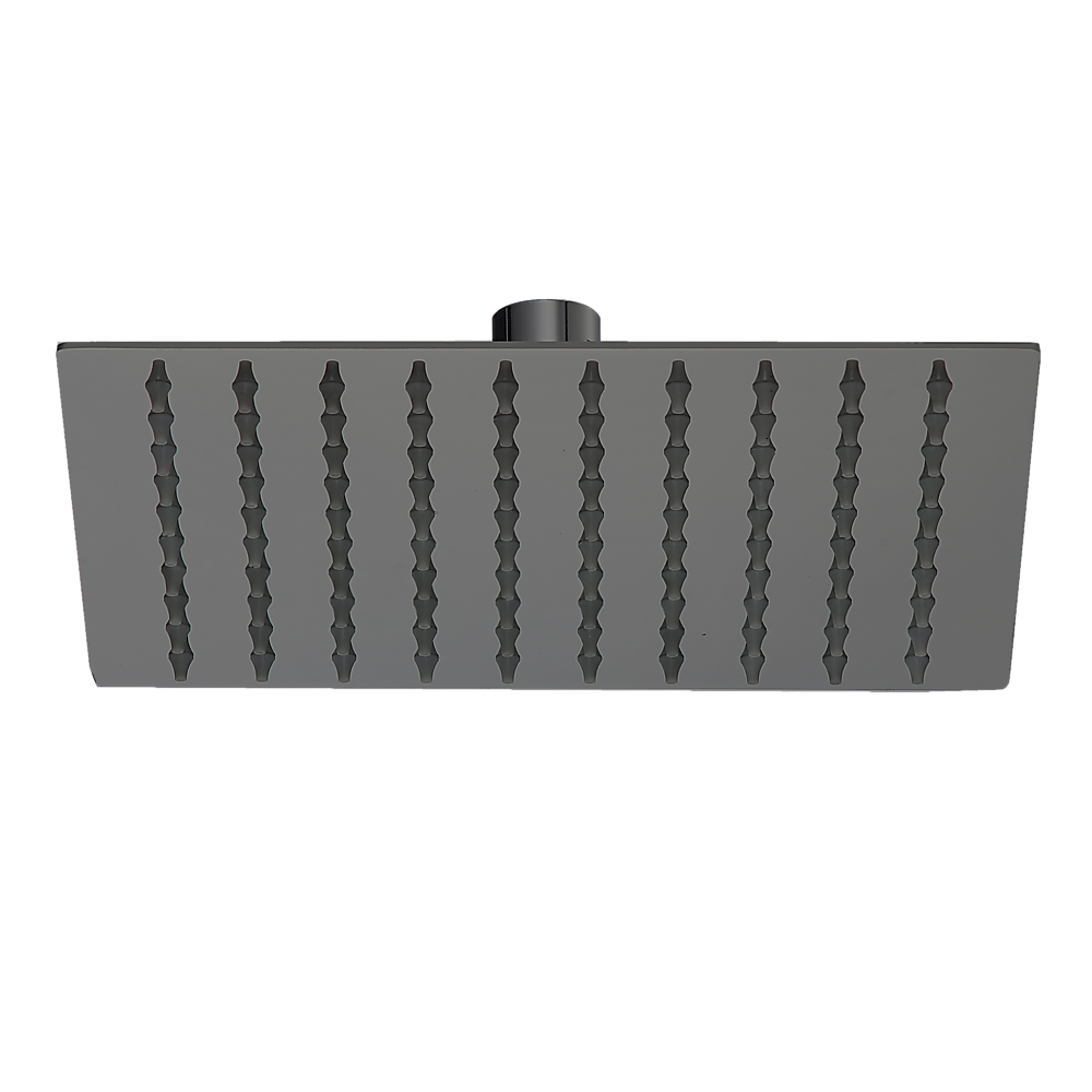 Della Francesca 200mm Matte Black Shower Head