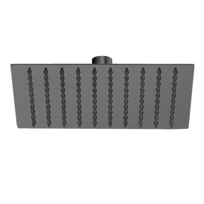 Della Francesca 200mm Matte Black Shower Head