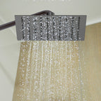 Della Francesca 200mm Matte Black Shower Head