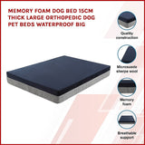 Premium Orthopedic Memory Foam Dog Bed