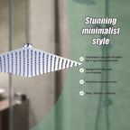 Della Francesca 300mm Square Rain Shower Head