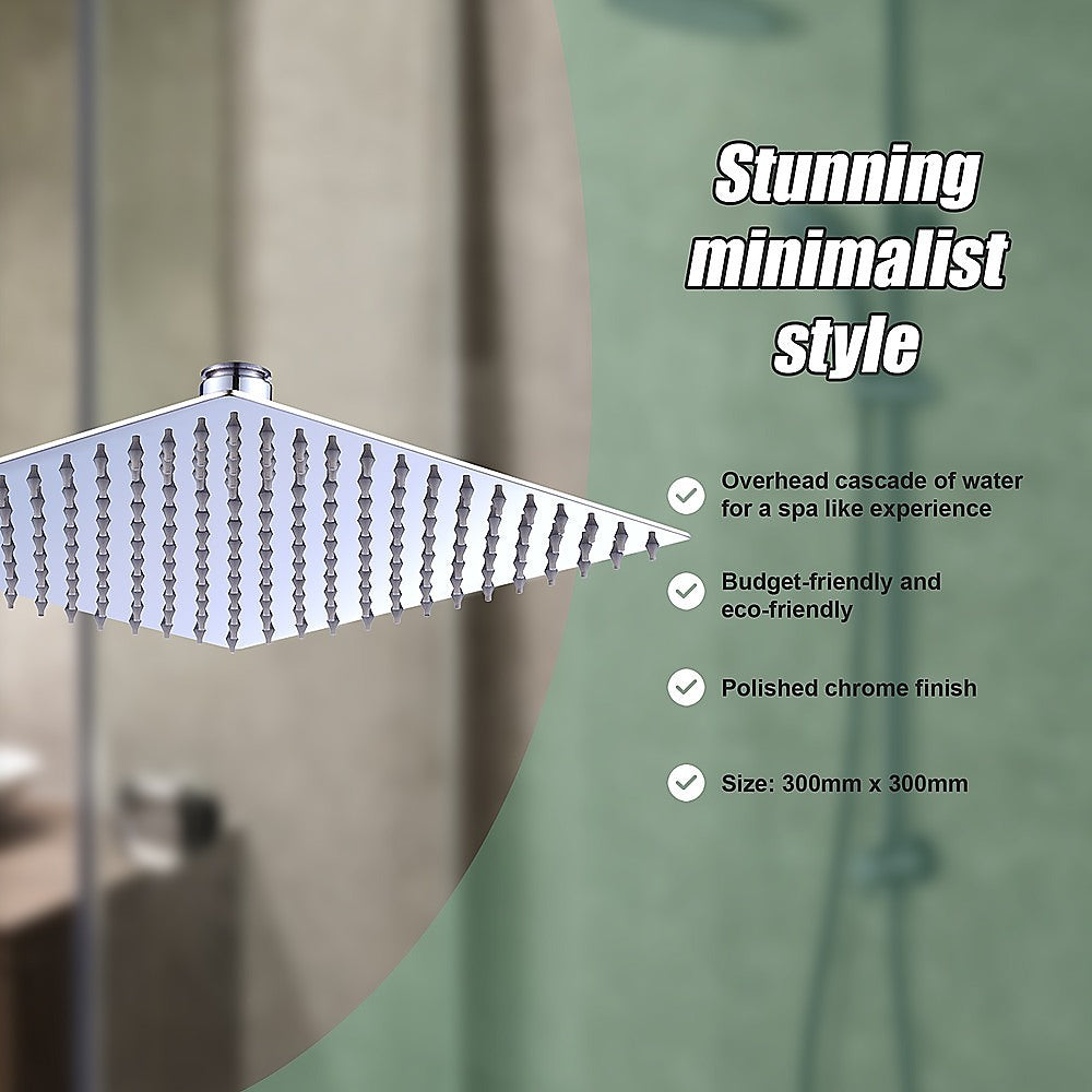 Della Francesca 300mm Square Rain Shower Head