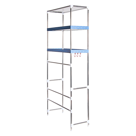 Three-Tier Portable Laundry Storage Rack