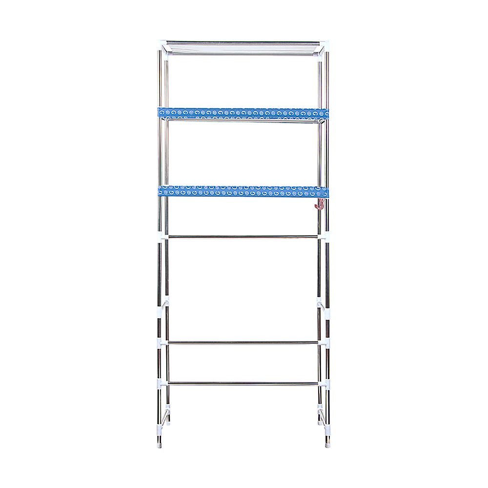 Three-Tier Portable Laundry Storage Rack