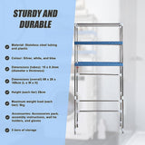 Three-Tier Portable Laundry Storage Rack