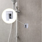 Shower Bath Mixer Tap Bathroom WATERMARK Approved - Chrome